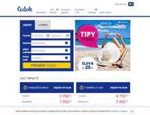 Tablet Screenshot of cedok.cz